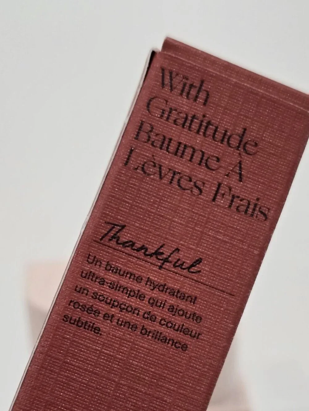 Rare Beauty ✦ Thankful With Gratitude Dewy Lip Balm ✦ Hydrating Natural Tint NWT